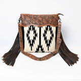 American Darling Signature Crossbody Hand Tooled Saddle Blanket Genuine Leather Western Women Bag Handbag Purse | for Cute