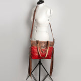 American Darling Tote Hair-On Genuine Leather Western Women Bag Handbag Purse | Travel Bags College Casual