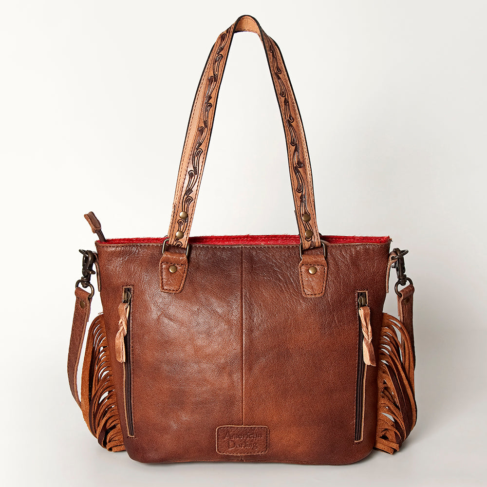 American Darling Tote Hair-On Genuine Leather Western Women Bag Handbag Purse | Travel Bags College Casual