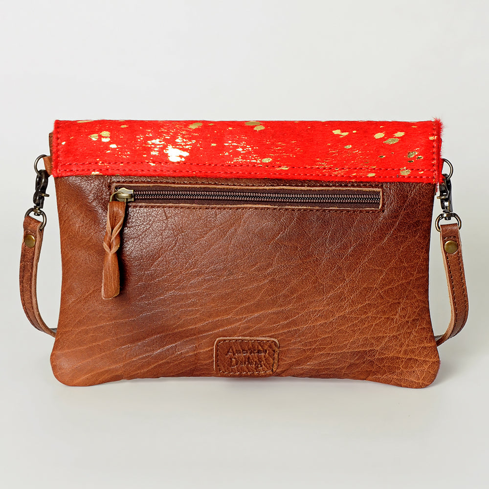 American Darling Envelope Hair on Genuine Leather Western Women Bag Handbag Purse | for Cute