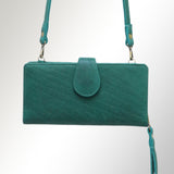 American Darling ADBGM113C Wristlet Genuine Leather Women Bag Western Handbag Purse