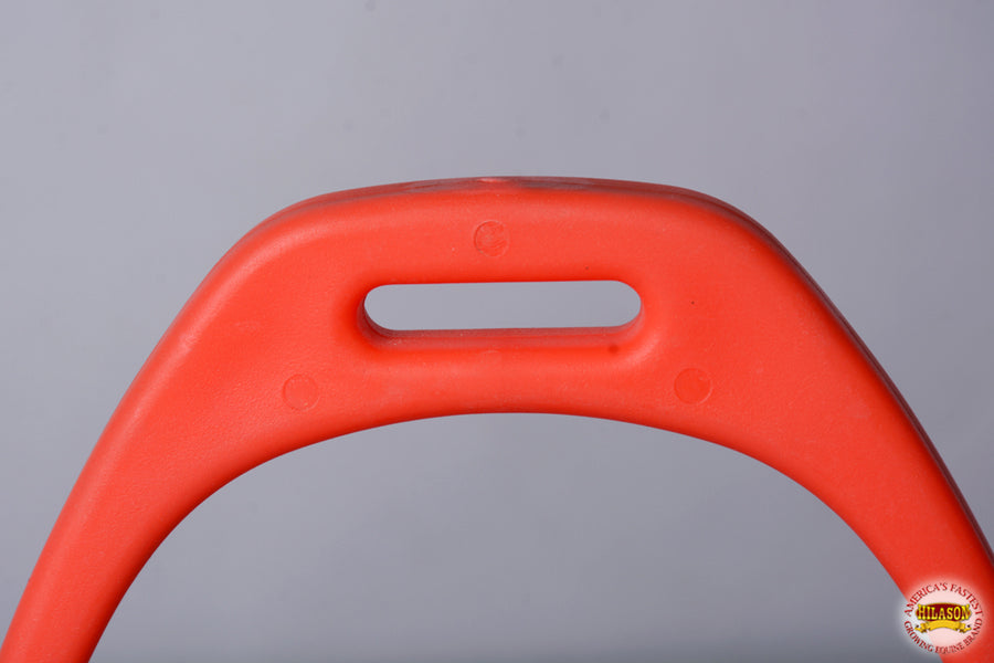 HILASON Western Horse Riding Saftey Saddle Plastic Stirrups Non Slip Tread