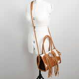 American Darling Duffel Hair On Genuine Leather Western Women Bag | Handbag Duffle Weekend Travel Bags for