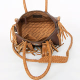 American Darling Duffel Hair On Genuine Leather Western Women Bag | Handbag Duffle Weekend Travel Bags for