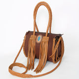 American Darling ADBGD131D Duffel Genuine Leather Women Bag Western Handbag Purse