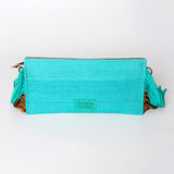 American Darling Cross Body Saddle Blanket Fabric Genuine Leather Western Women Bag Handbag Purse |College Casual Travel Bags