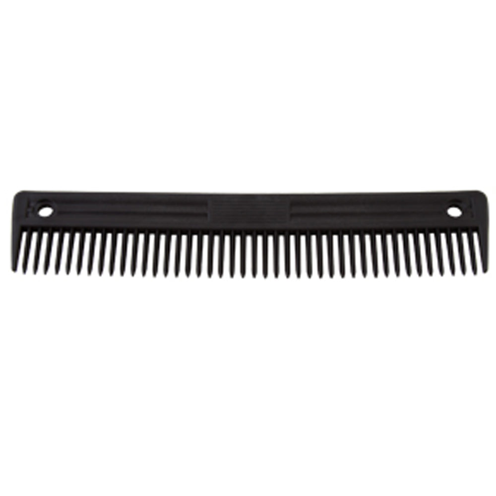 Hilason 9 inch Plastic Animal Comb Color Black