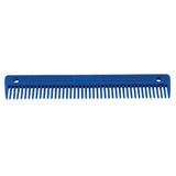 Hilason 9 inch Plastic Animal Comb Color Blue