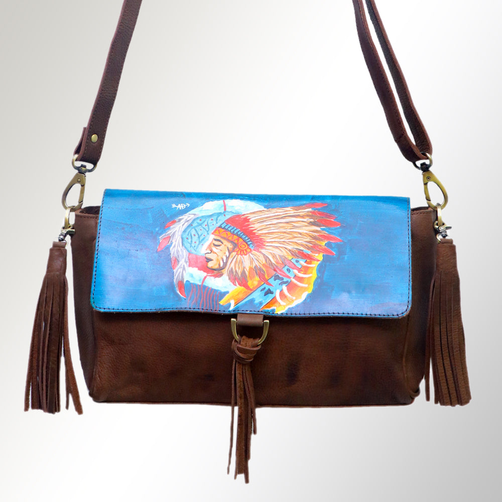 American Darling Cross Body Full Grain Genuine Leather Western Women Bag Handbag Purse | Crossbody for Cute
