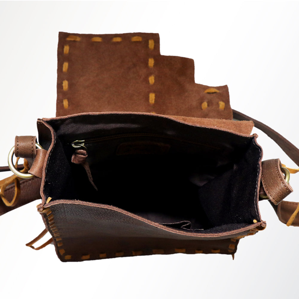 American Darling Cross Body Full Grain Genuine Leather Western Women Bag Handbag Purse | Crossbody for Cute