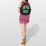 American Darling Backpack Saddle Blanket Genuine Leather Women Bag Western Handbag Purse