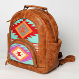 American Darling Backpack Saddle Blanket Genuine Leather Women Bag Western Handbag Purse