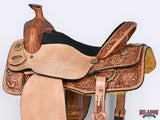 Western Horse Saddle Leather Ranch Roping Cowboy Hilason