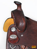Western Horse Saddle Leather Ranch Roping Cowboy Hilason