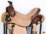 Western Horse Saddle Leather Ranch Roping Cowboy Hilason