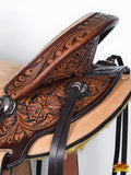 Western Horse Saddle Leather Ranch Roping Cowboy Hilason