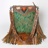 ADBGS192AA American Darling Hand Tooled Hair On Genuine Leather Women Bag Western Handbag Purse