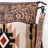 American Darling Cross Body Hand Tooled Saddle Blanket Genuine Leather Western Women Bag Handbag Purse | Crossbody for Cute