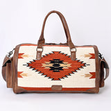 American Darling Duffel Saddle Blanket Genuine Leather Women Bag Western Handbag Purse| Handbag | Leather Duffel Bag