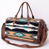 American Darling ADBG605C Duffel Saddle Blanket Genuine Leather Women Bag Western Handbag Purse