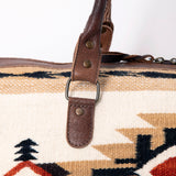 American Darling ADBG605E Duffel Saddle Blanket Genuine Leather Women Bag Western Handbag Purse