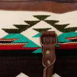 American Darling Duffel Saddle Blanket Genuine Leather Women Bag Western Handbag Purse| Handbag | Leather Duffel Bag