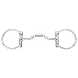 BAR H EQUINE D-Ring Western Correction Bit with Low Port & Copper Inlays