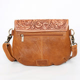 American Darling Messenger Hand Tooled Genuine Leather Western Women Bag Handbag Purse | Cute