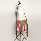 American Darling Signature Crossbody Hand Tooled Saddle Blanket Genuine Leather Women Bag Western Handbag Purse