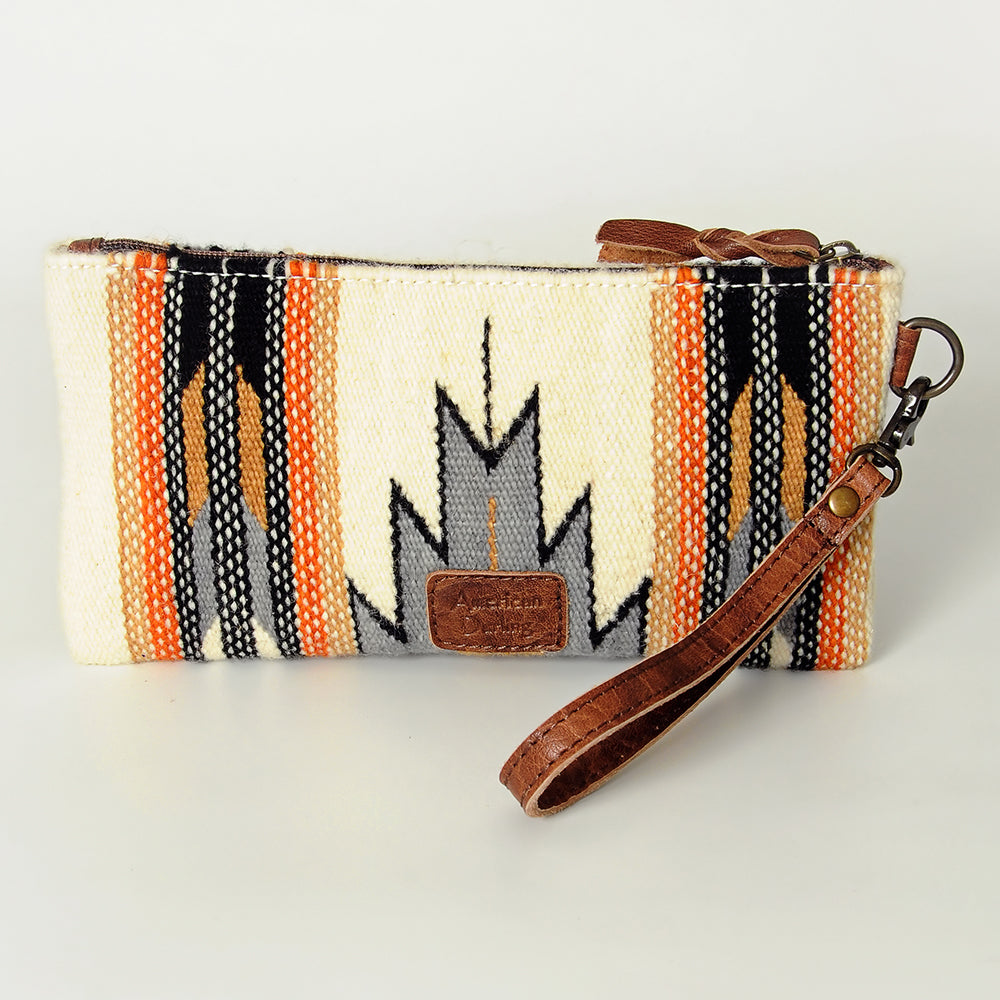 American Darling Wristlet Hand Tooled Saddle Blanket Genuine Leather Western Women Bag | Handbag Purse | Women Wristlet Purse | Wristlet Purse | Travel Wristlet Purse | Leather Wristlet Purse | Clutch Wristlet Purse