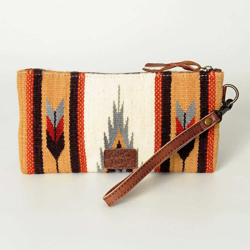 American Darling Wristlet Hand Tooled Saddle Blanket Genuine Leather Western Women Bag | Handbag Purse | Women Wristlet Purse | Wristlet Purse | Travel Wristlet Purse | Leather Wristlet Purse | Clutch Wristlet Purse