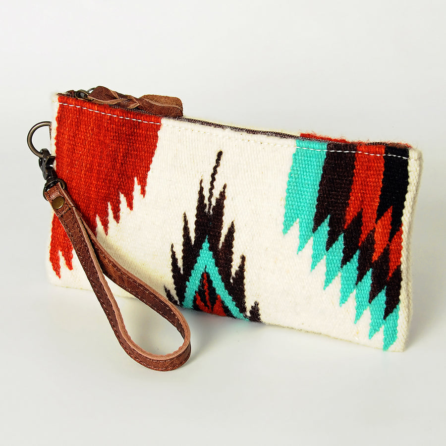 American Darling ADBG344BB Wristlet Saddle Blanket Genuine Leather by Hilason – Cowboy and equestrian accessories