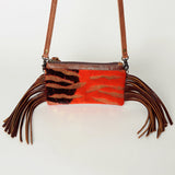 American Darling Small Crossbody Hair On Genuine Leather Western Women Bag Handbag Purse | for Cute