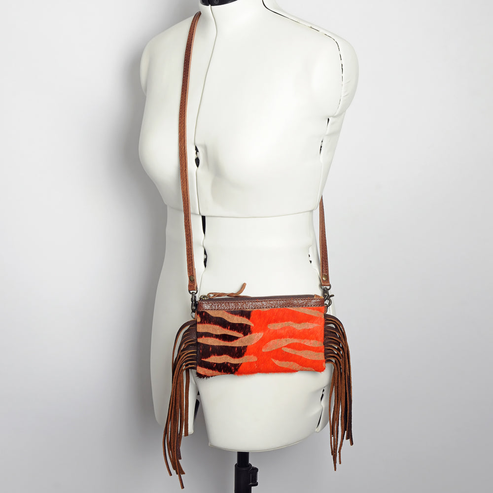 American Darling Small Crossbody Hair On Genuine Leather Western Women Bag Handbag Purse | for Cute