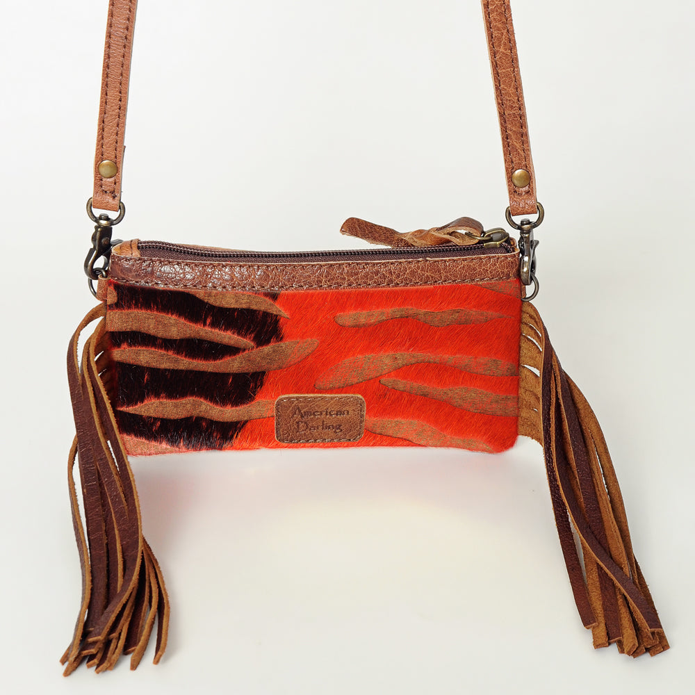 American Darling Small Crossbody Hair On Genuine Leather Western Women Bag Handbag Purse | for Cute