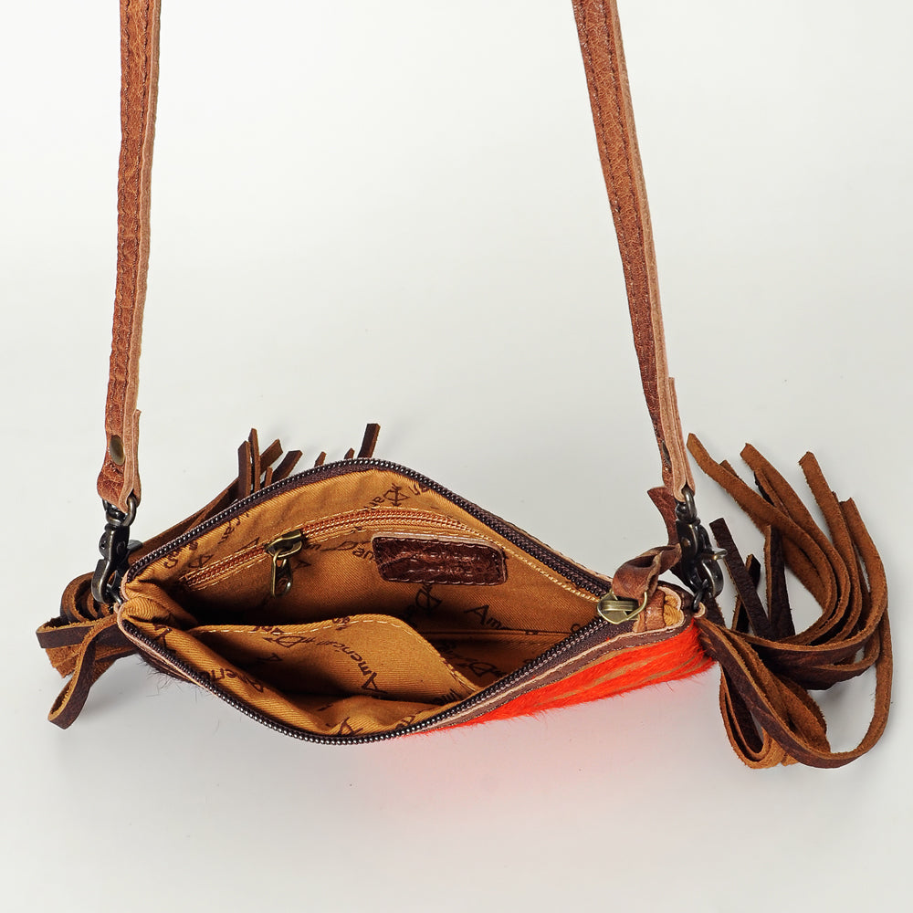 American Darling Small Crossbody Hair On Genuine Leather Western Women Bag Handbag Purse | for Cute