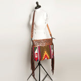 American Darling Signature Crossbody Hand Tooled Saddle Blanket Genuine Leather women bag western handbag purse