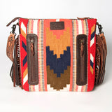 American Darling Signature Crossbody Hand Tooled Saddle Blanket Genuine Leather women bag western handbag purse