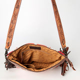 American Darling Signature Crossbody Hand Tooled Saddle Blanket Genuine Leather women bag western handbag purse