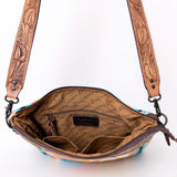 American Darling Signature Crossbody Hand Tooled Saddle Blanket Genuine Leather women bag western handbag purse