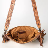 American Darling Signature Crossbody Hand Tooled Saddle Blanket Genuine Leather women bag western handbag purse