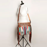 American Darling Signature Crossbody Hand Tooled Saddle Blanket Genuine Leather women bag western handbag purse