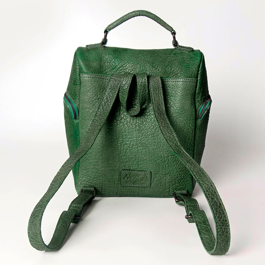 Never Mind Nmbgz125A Backpack Vintage Handmade Genuine Cowhide Leather Women Bag Western Handbag Purse