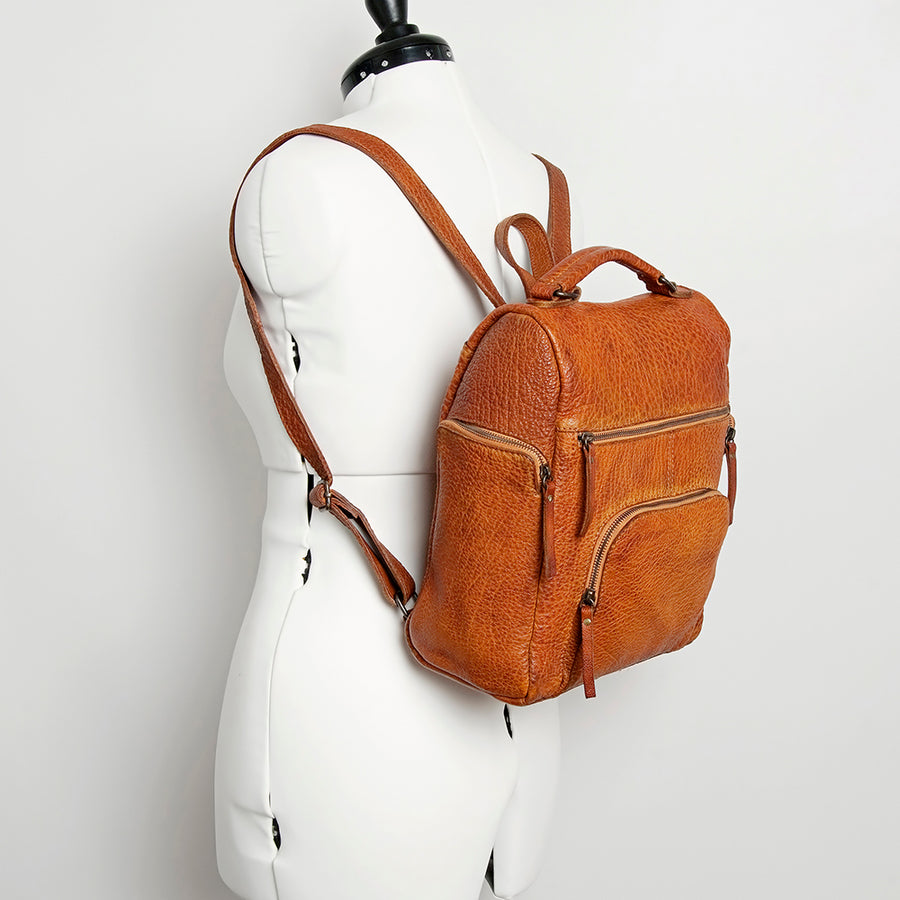 Never Mind Nmbgz125B Backpack Vintage Handmade Genuine Cowhide Leather Women Bag Western Handbag Purse