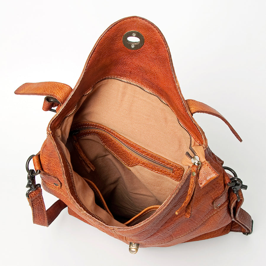 Never Mind Nmbgz127A Tote Vintage Handmade Genuine Cowhide Leather Women Bag Western Handbag Purse