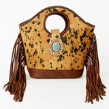 American Darling Bucket Hair on Genuine Leather Western Women Bag Handbag Purse | Travel Bags College Casual