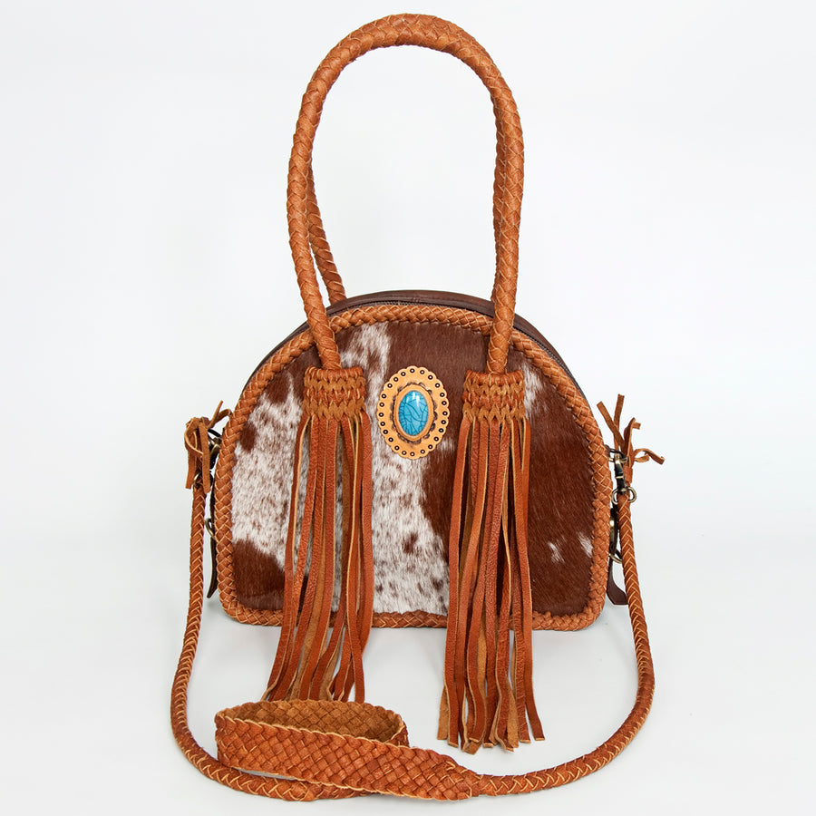 American Darling Tote Hair-On Genuine Leather Western Women Bag Handbag purse | Travel Bags College Casual
