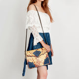 American Darling Crossbody Embossed Genuine Leather Western Women Bag Handbag Purse | Crossbody for Cute