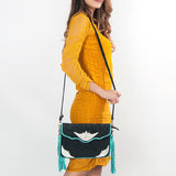 American Darling Crossbody Embossed Genuine Leather Western Women Bag Handbag Purse | Crossbody for Cute