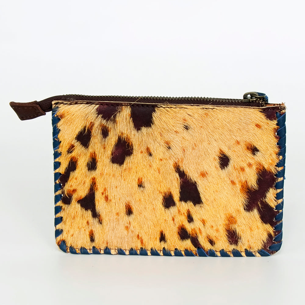 American Darling Coin Purse Hair On Genuine Leather Western Women Bag |Handbag Wallet Purses